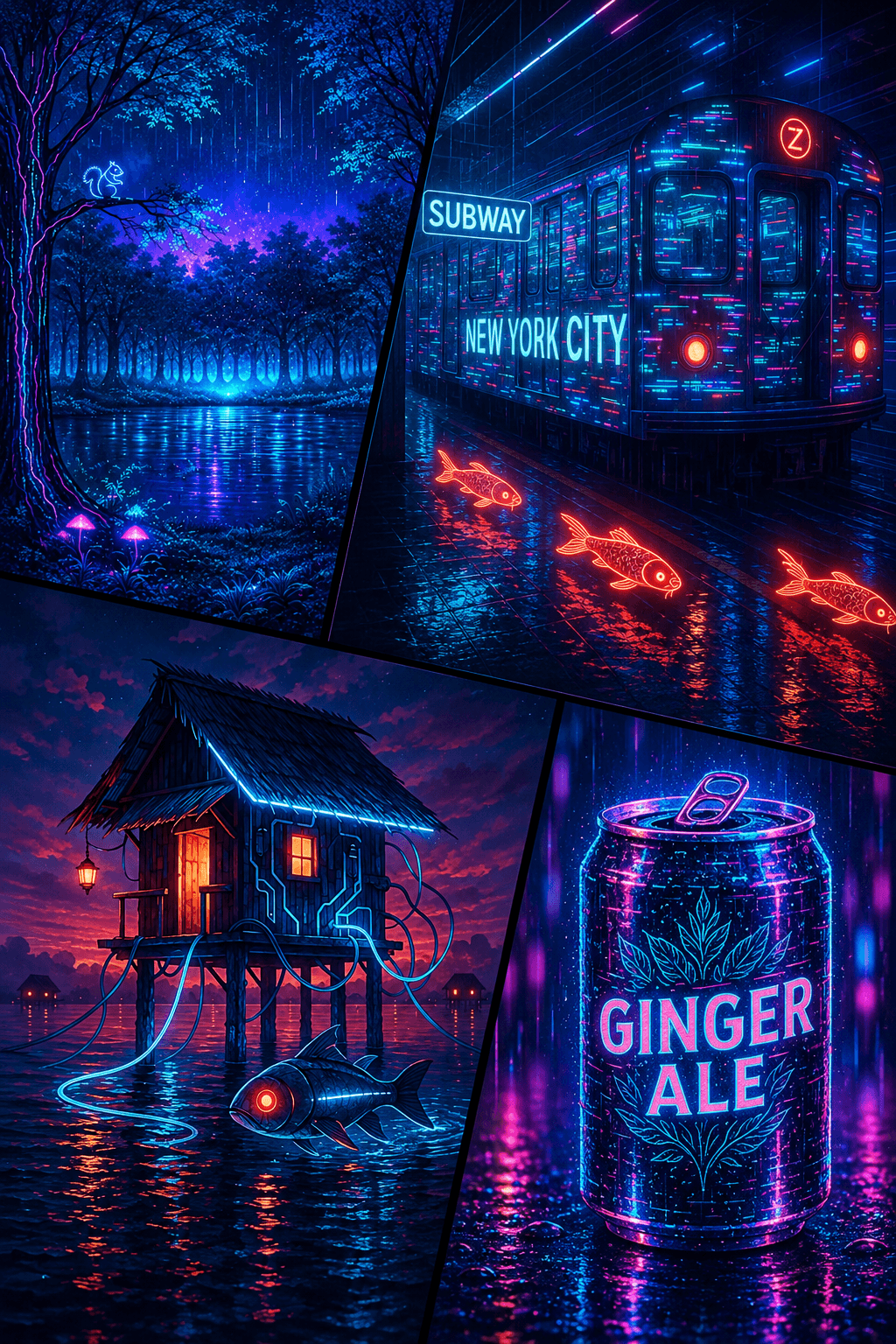 Selected HouseOnChain digital artwork